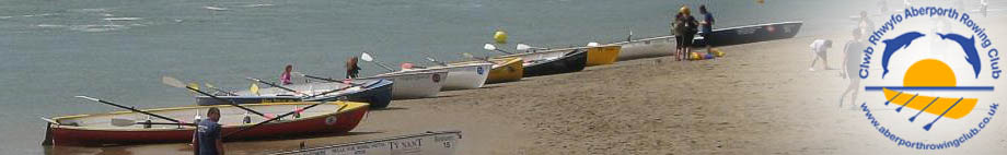 Clwb Rhwyfo Aberporth Rowing Club Rotating Header Image