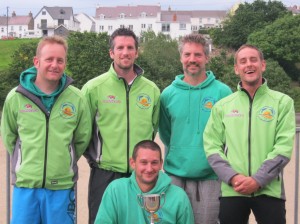 Winners of Senior Race - Pembrokeshire Yatch Club Rowing Regatta 2012